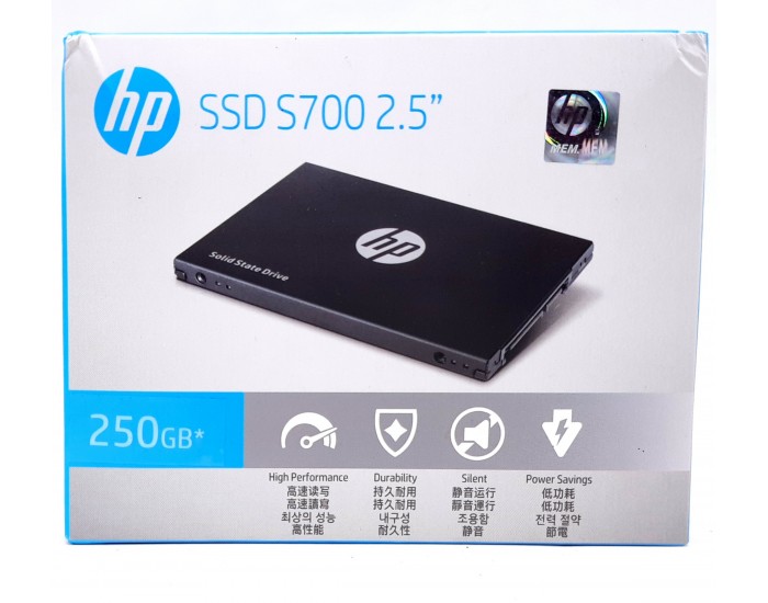 Enhance Performance with HP Internal SSD 250GB SATA (S700 ...